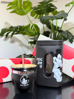 MATE PAMPA KIT MICKEY MOUSE NEGRO BOCA ABIERTA - comprar online