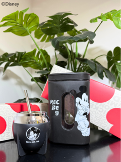 MATE PAMPA KIT MICKEY MOUSE NEGRO BOCA CERRADA - comprar online