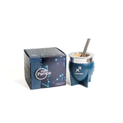 MATE PAMPA XL ASTRAL AZUL PETROLEO C/BOMBILLA - matepampa