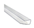 Perfil U POLICARBONATO 4/6MM LARGO 2,10