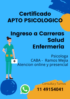 APTO PSICOLOGICO Carrera enfermeria