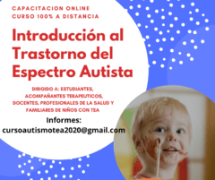 Curso Introducción al Trastorno del Espectro Autista TEA - comprar online