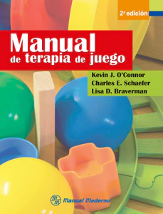 MANUAL DE TERAPIA DE JUEGO  *Ebook
