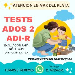 TEST ADOS 2 AUTISMO MAR DEL PLATA - comprar online