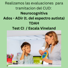 TEST ADOS 2 AUTISMO EN CANNING MONTE GRANDE