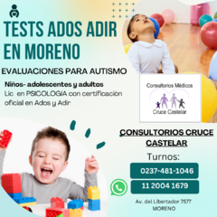 TEST ADOS2 EN MORENO CRUCE CASTELAR