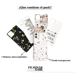 SAMSUNG - PACK 5 FILMINAS + FUNDA - comprar online