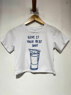 Remera corta shot / 126 en internet