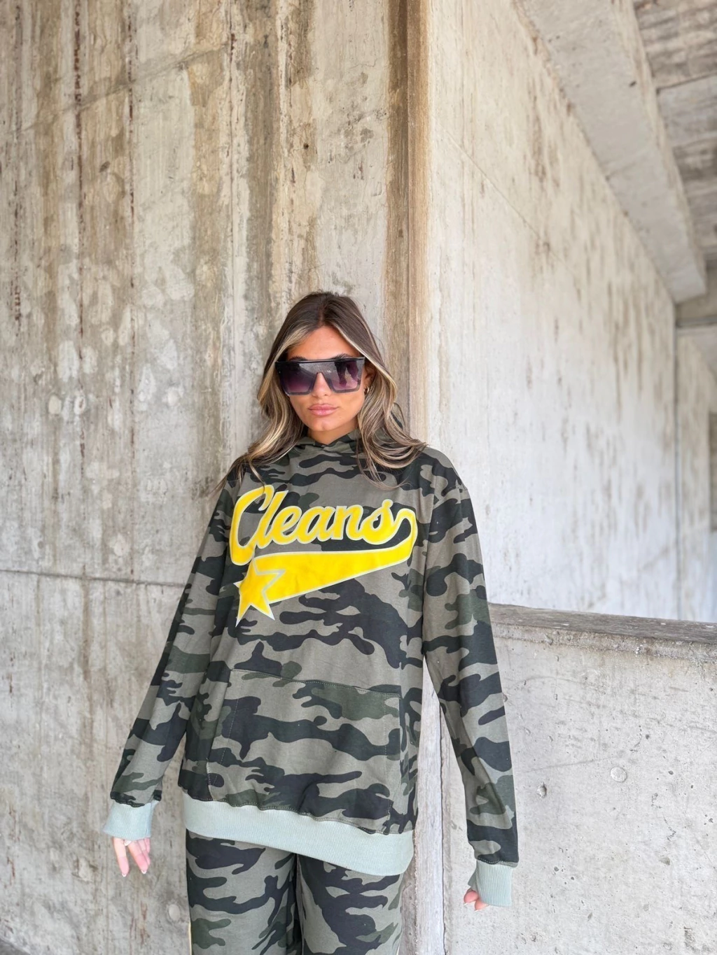 Maxi buzo rústico unisex Cleans / 245