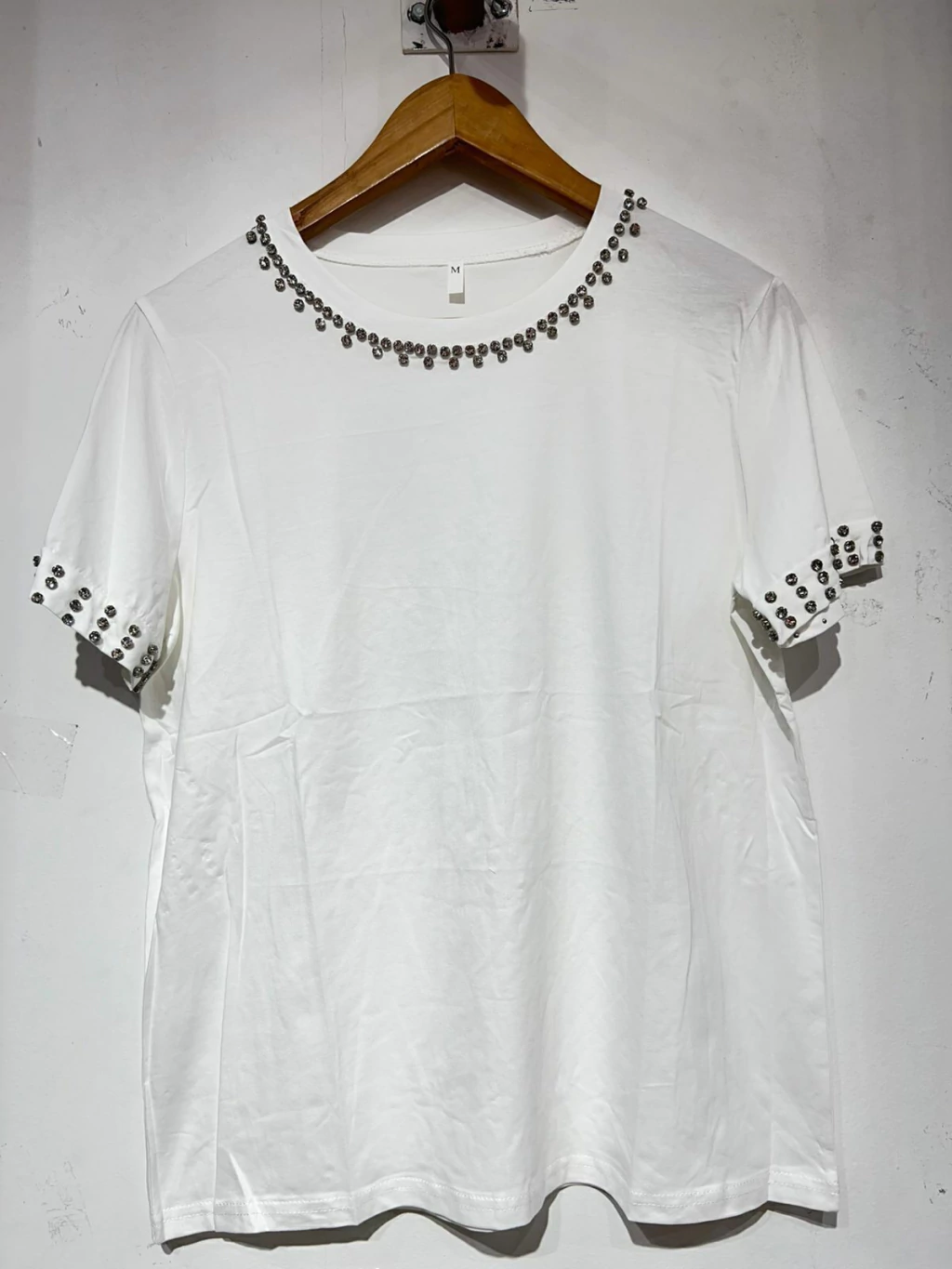 Remera diamante cuello / 734