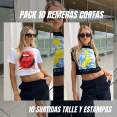 Pack Remeras cortas / pack 53