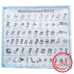 Kit de 62 prensatelas
