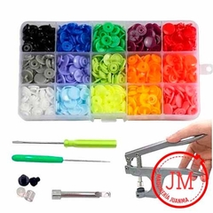Kit colocadora de broches + snaps
