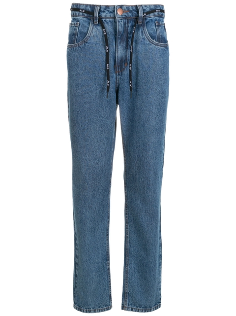 Calça jeans reta