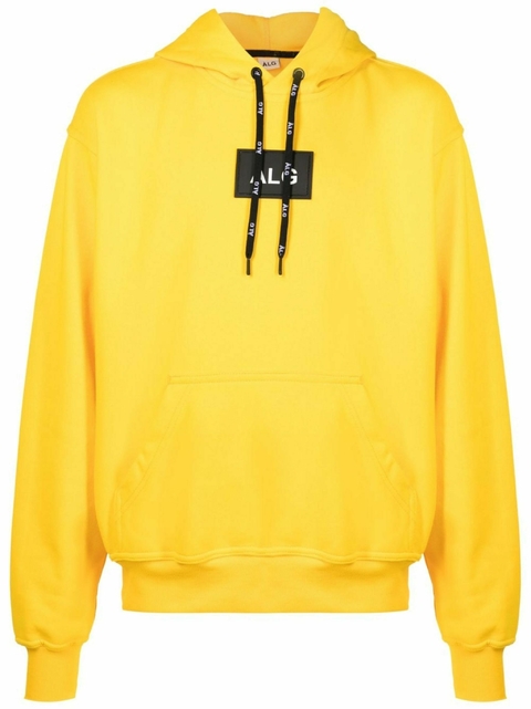 Moletom oversized de capuz com logo