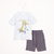 115725 Conj. remera m/c y short