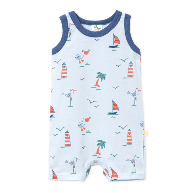 132428 Body short playa sin mangas