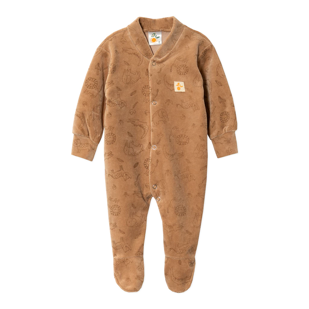 124141 Enterito plush estampado