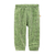 124147 Pantalón con puño plush estampado - Naranjo