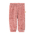 124147 Pantalón con puño plush estampado en internet