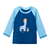 115920 Remera uv combinada lisa m/l c/estampa bebe