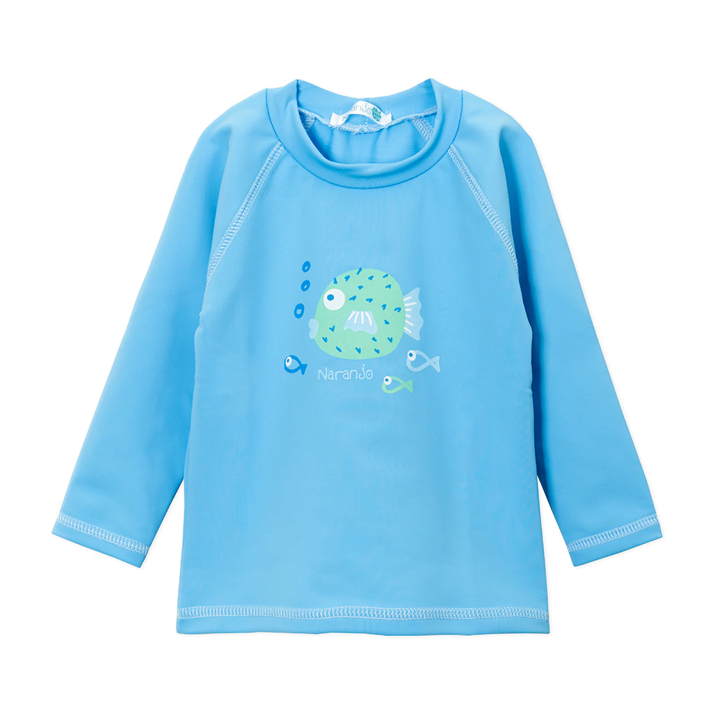 115926 Remera uv m/l c/estampa bebe