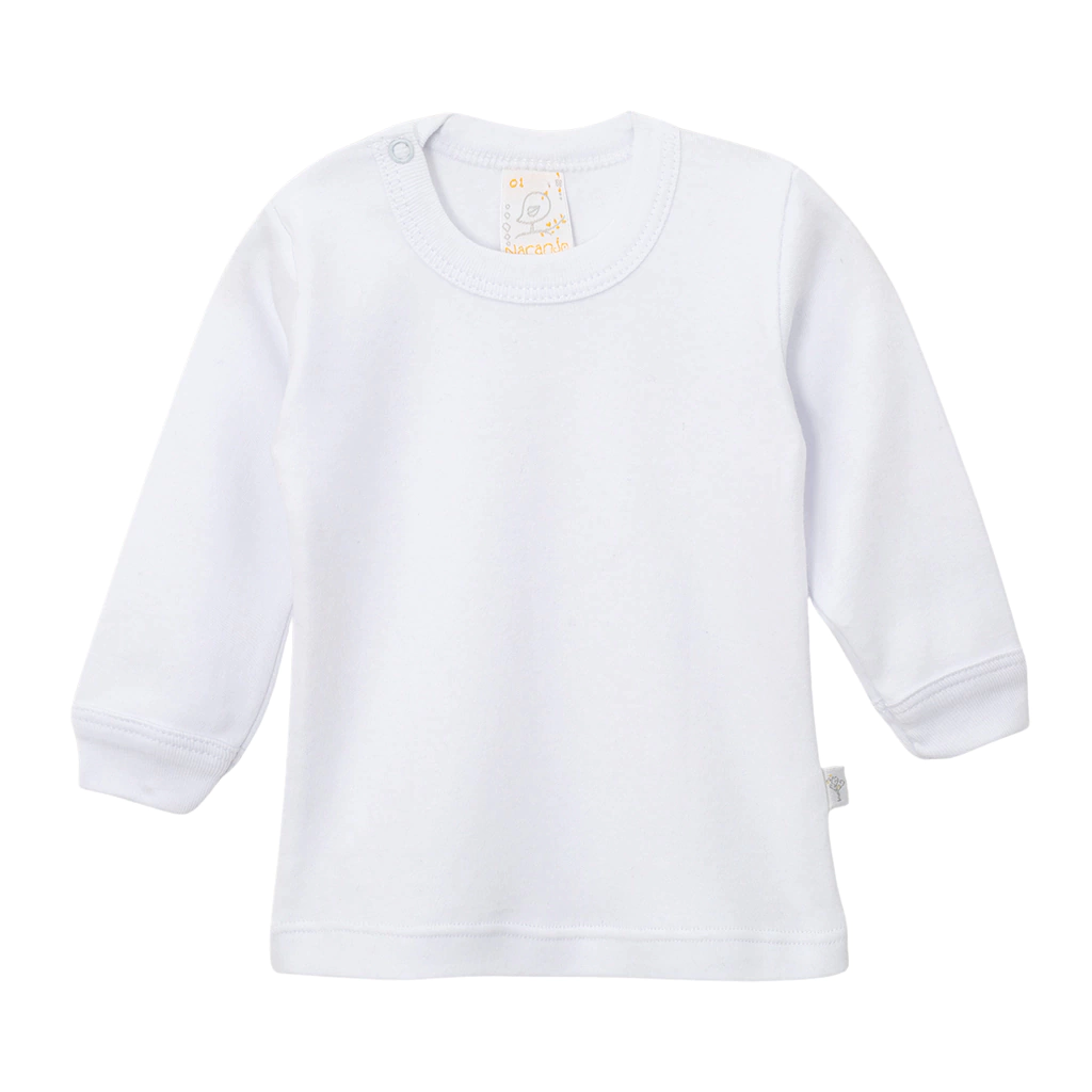 101110 Remera bebé m/larga blanca