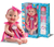 Boneca New Born Unique Vestido Arco Iris - 8202 Divertoys - BIG Z Brinquedos e Papelaria