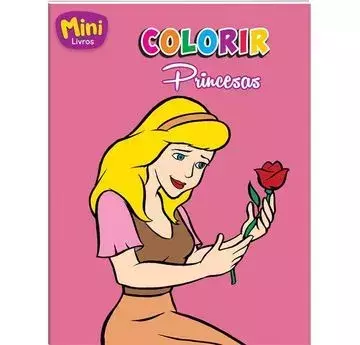 Livro Mini Colorir: Princesas