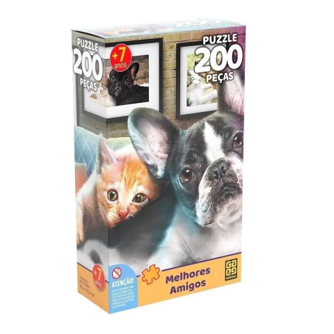 Puzzle 200 Pcs Melhores Amigos - 03927 Grow