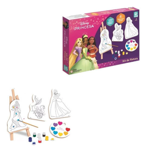 Kit Pintura Princesas - 4100 Nig