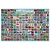 Puzzle 200 Pcs Bandeiras Do Mundo - 04034 Grow - comprar online