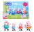 Peppa Pig Com A Familia Pack C 5 Figuras Hasbro G0506 na internet