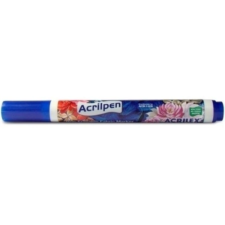 Acrilpen Marcador Tecido Azul Turquesa - 501