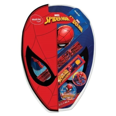 Kit Escolar Spiderman 7 Pcs - 5179 Molin