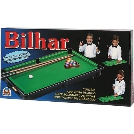 Jogo De Bilhar - 240C Braskit