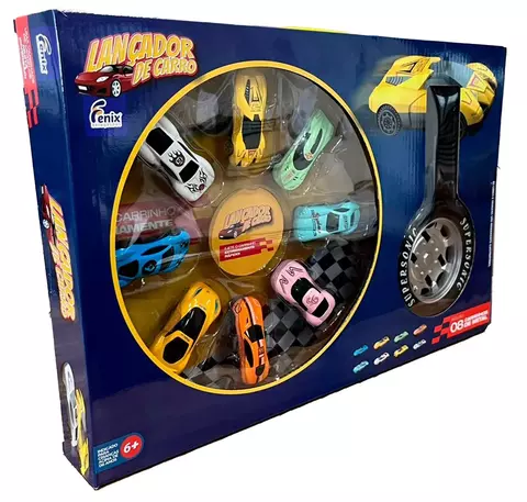 Lancador De Carrinhos Com 8 Carrinhos - Xlc-101 Fenix