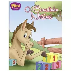 Livro Mini Animais Cavalinho Notavel