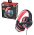 Fone De Ouvido Com Microfone Gamer Usb Vermelho - Dmgo6343 DmToys
