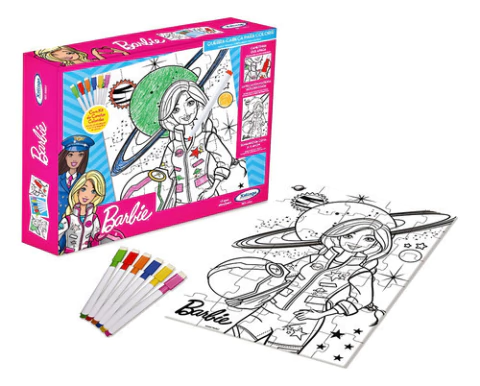 Puzzle Barbie Para Colorir - 2312.1 Xalingo