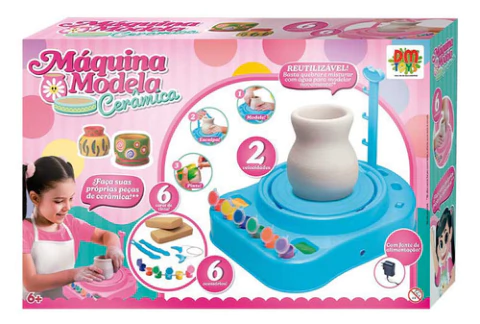 Maquina De Modelar Ceramica - Dmt7104 Dm Toys