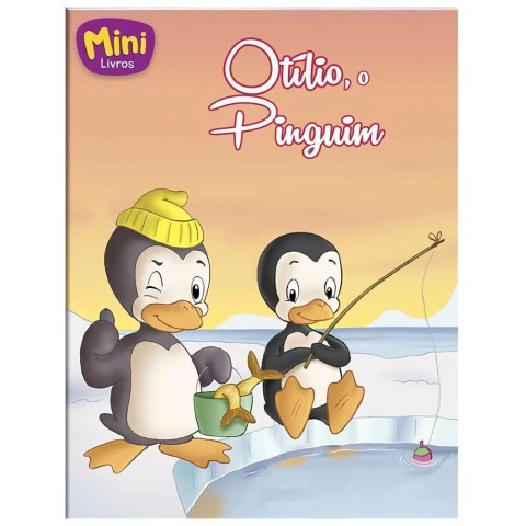 Livro Mini Animais Otilio, O Pinguim