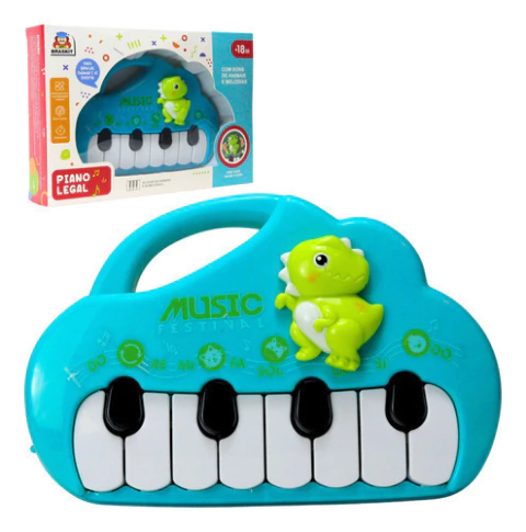 Piano Dino Legal Sortido - 20288 Braskit