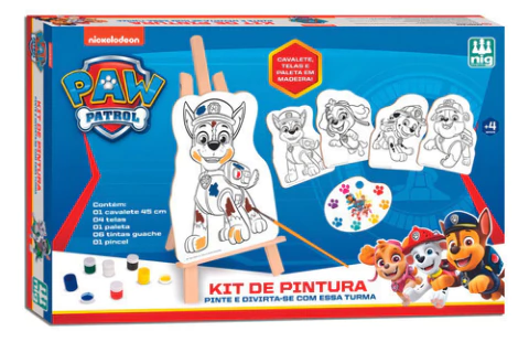 Kit De Pintura Patrulha Canina 0680 Nig