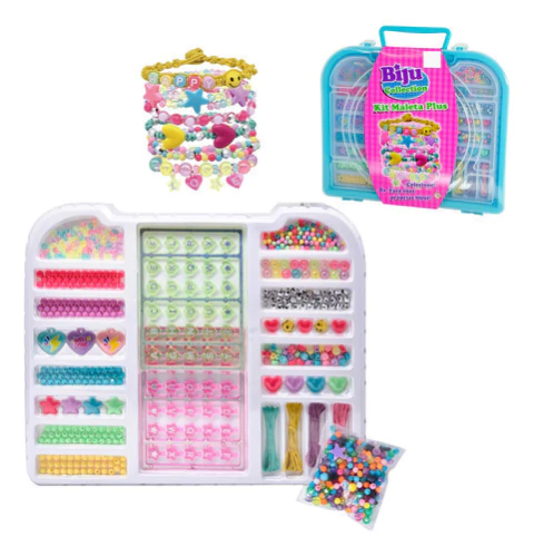 Kit Maleta Biju Collection Plus - Dmt6315 Dmtoys