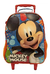Mochilete Rodinha Mickey Laranja C/ Az - 10510 Xeryus