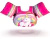 Boia C/ Colete Unicornio - Nascol102
