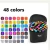 Canetinha Duas pontas Para Colorir Bobbie Goods C/ 48 Cores