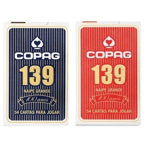 Baralho 139 Plastico 54 Cartas - Copag