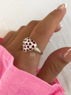 Anillo frutillita corazón - comprar online